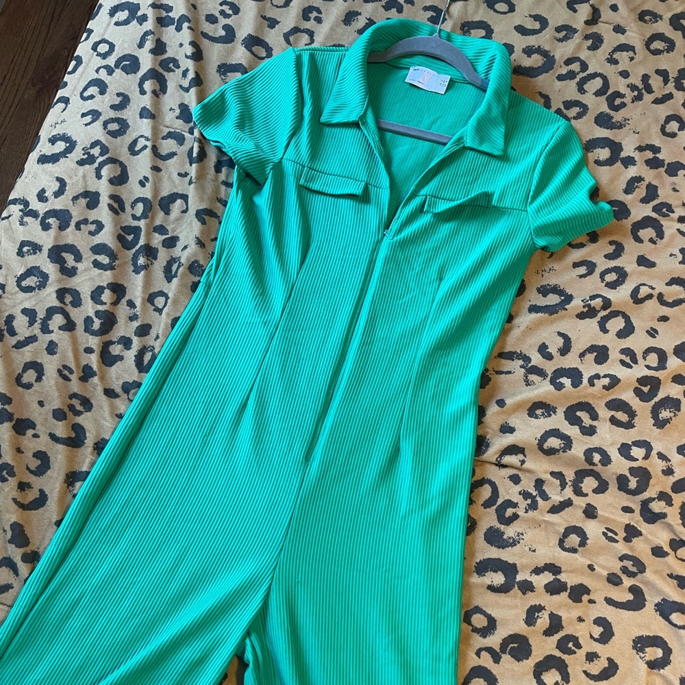 Green Jumpsuit